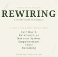 Product Title  Rewiring: A Journey Back to Yourself | Digital Healing Workbook & Printable Reflection Card Deck